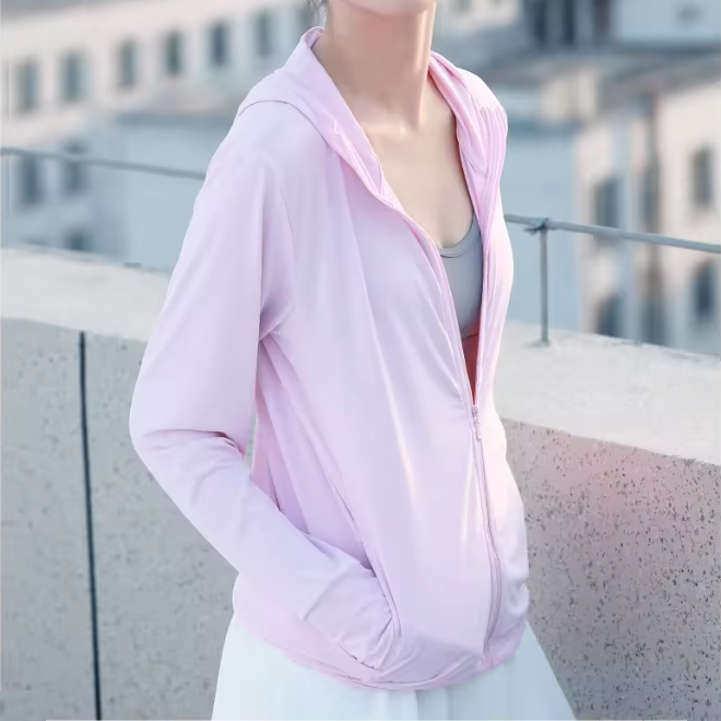 Thin Hooded Sun Protective Clothing
