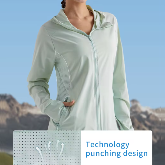 Anti Ultraviolet UPF50 + Loose Sunscreen Clothing
