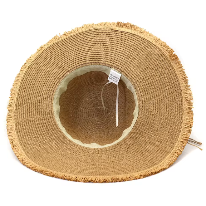 Wide Brim Shell Beads Beach Sun Hats