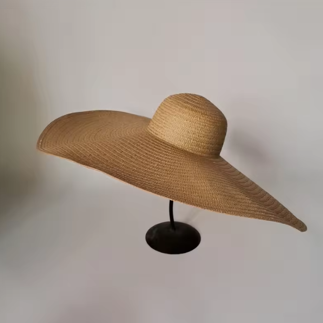 Oversized Floppy Straw Large Wide Beach Sun Protection Straw Hats