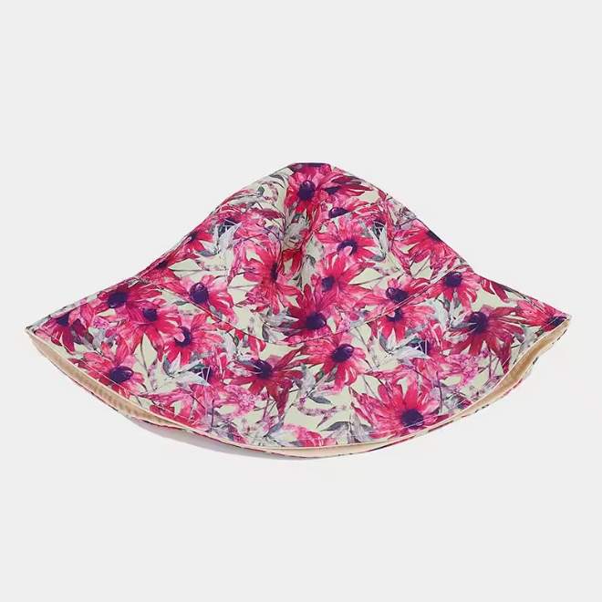 Cotton Printed Flower Pattern Sun Hats