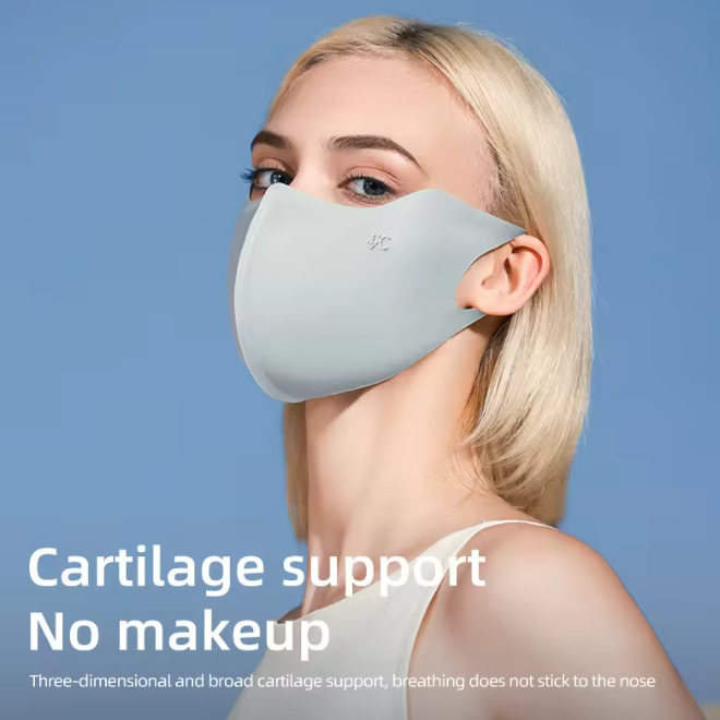 Outdoor Washable Reusable Face Sunscreen Masks