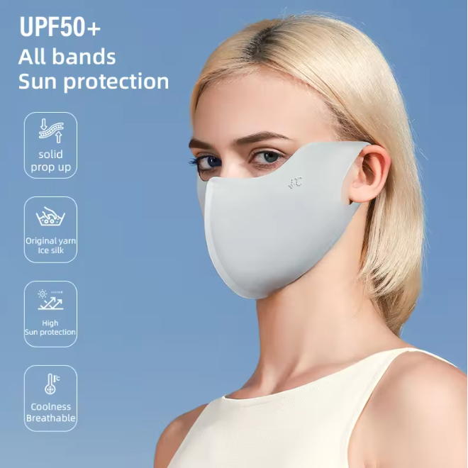 Outdoor Washable Reusable Face Sunscreen Masks