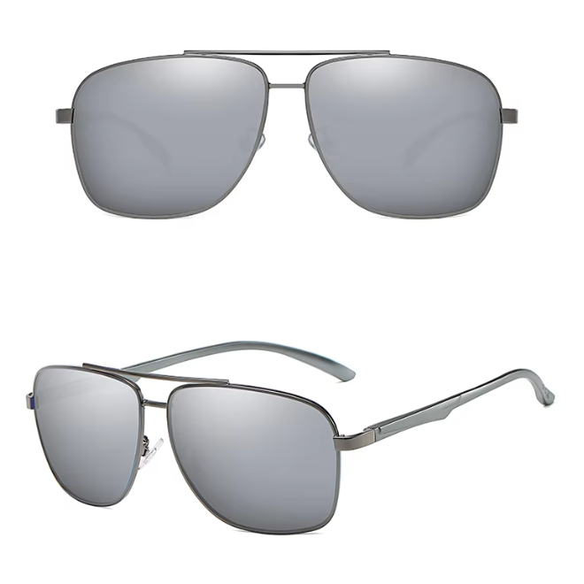 Aluminum Alloy Magnesium Optical Frame Polarized Mens Sunglasses