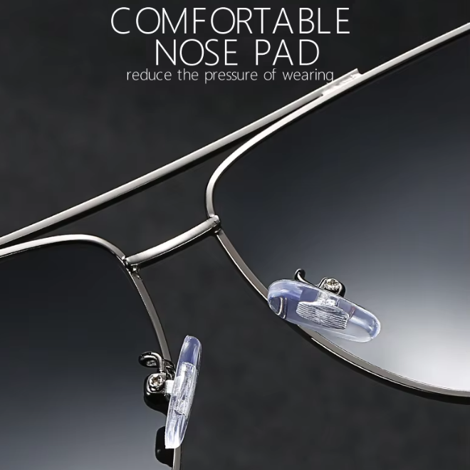 Aluminum Alloy Magnesium Optical Frame Polarized Mens Sunglasses
