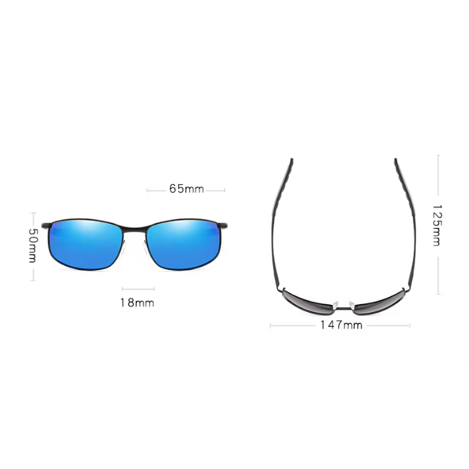 Mens UV Protection Sports Polarized Sunglasses