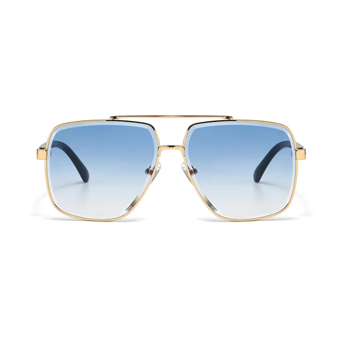 Metal Frame Anti Radiation Sunglasses for Men