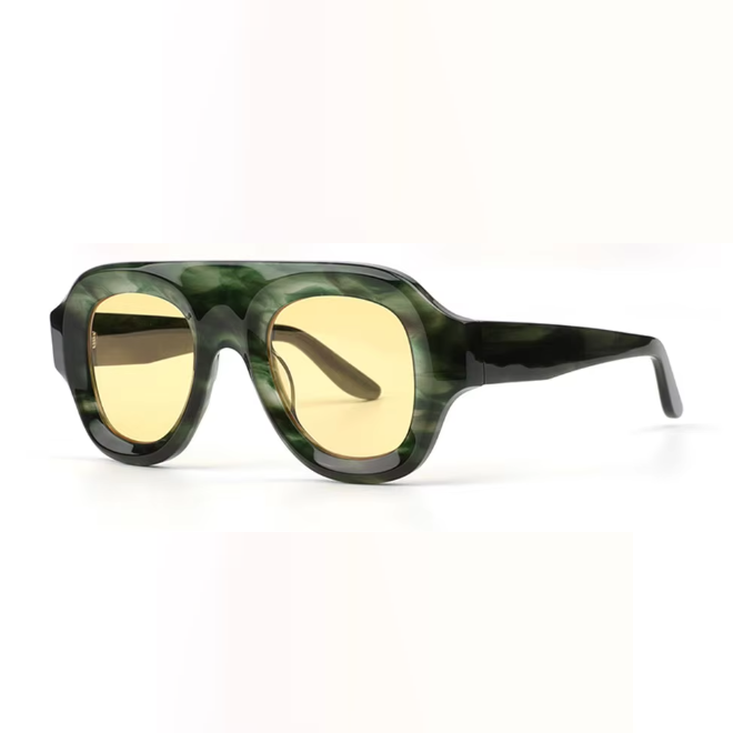 High Quality Polarized Shades Acetate Sunglasses For Men