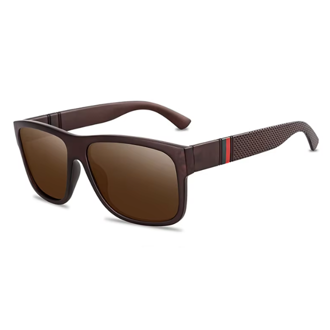 Classic Mens Driving Square UV Protection Polarized Sunglasses