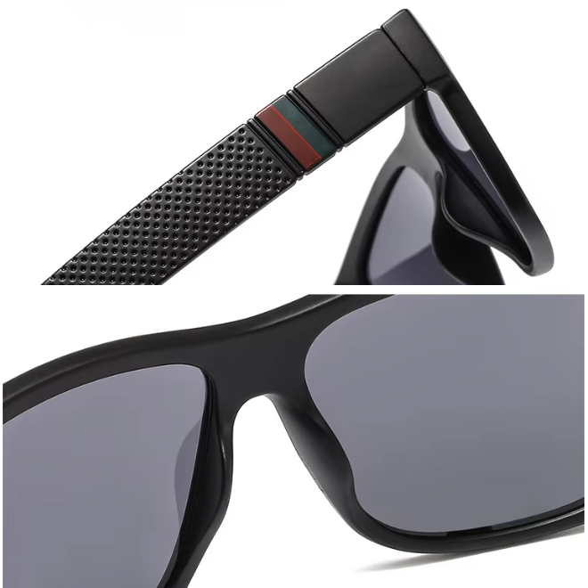 Classic Mens Driving Square UV Protection Polarized Sunglasses