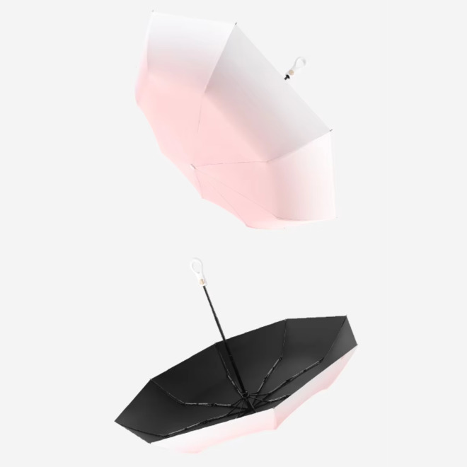 Gradient Flower Fully Automatic UV Protection Umbrella