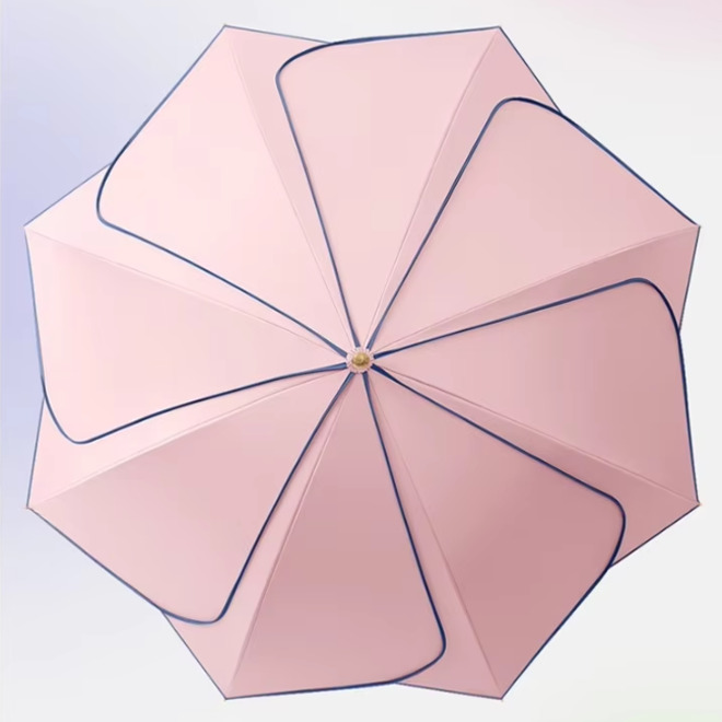 Flower Series Sunprotection Longhandle Umbrella